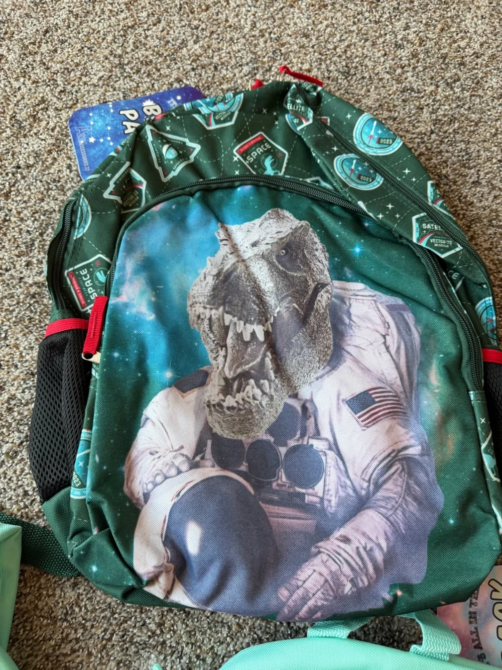 NWT Kids Backpack Bundle Unicorn Mermaid Space Dinosaur 3 Pack